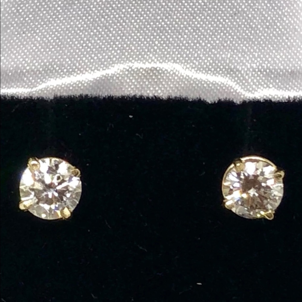 Studs Daimond’s earring 1,25 carat great deal - Picture 3 of 7